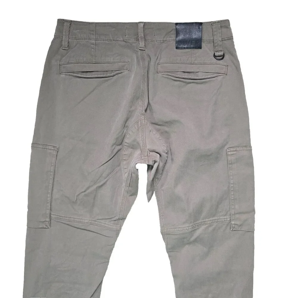 DUER Pants Men's Slim 32x32 Sand Stretch Travel Hiking Stirrup Outdoor
